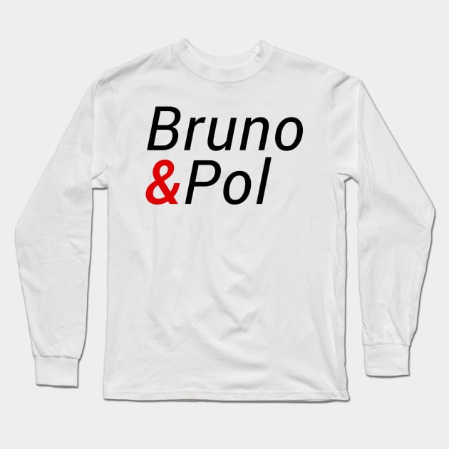 Bruno & Pol Long Sleeve T-Shirt by byebyesally